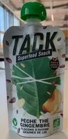 Sugar and nutrients in Tack superfood snack