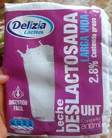 Amount of sugar in Leche Deslactosada UHT