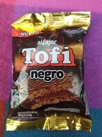 Amount of sugar in Alfajor Tofi Negro