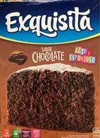 Amount of sugar in Exquisita bizcochuelo chocolate