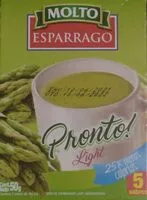 Amount of sugar in Pronto ! Light - Esparragos