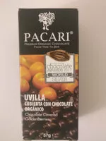 Amount of sugar in Pacari Organic Dark Chocolate Covered Golden Berries, 2 Oz