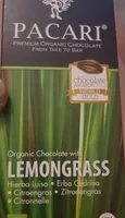 Amount of sugar in Organic chocolate with lemongrass