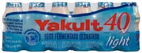 Amount of sugar in Leite Ferm.yakult Light 6x80gr 40 Bopp