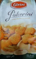 Sugar and nutrients in Cabrioni biscotti srl via monte portola 15 42033 carpineti italy
