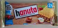 Amount of sugar in Hanuta 2x