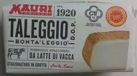 Amount of sugar in Taleggio