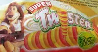 Amount of sugar in Super Twister