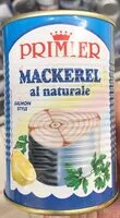 Amount of sugar in Mackerel