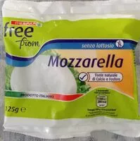 Amount of sugar in Mozzarella senza lattosio