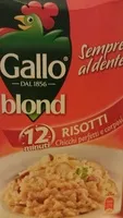 Sugar and nutrients in Gallo blond
