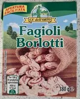 Amount of sugar in fagioli borlotti