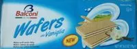 Amount of sugar in Wafers - Vaniglia-Vanilla