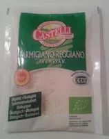 Amount of sugar in Parmigiano Reggiano AOP râpé Bio (28,4% MG) - 50 g - Castelli