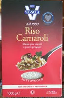 Amount of sugar in Riso carnaroli