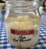 Amount of sugar in Cavolfiori in agrodolce