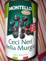 Amount of sugar in Ceci neri della Murgia