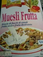 Amount of sugar in Muesli Frutta - Miscela di fiocchi di cereali e frutta secca