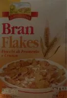 Amount of sugar in Bran Flakes fiocchi di frumento e crusca
