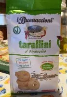Amount of sugar in Tarallini al finocchio