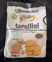 Amount of sugar in Buonaccioni tarallini