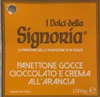 Amount of sugar in Panettone gocce cioccolato e crema all’arancia