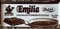 Amount of sugar in Emilia cioccolato fondente extra zaini