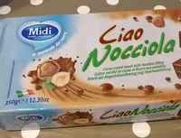 Amount of sugar in Ciao Nocciola