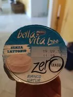 Amount of sugar in Bella Vita Free yogurt magro senza lattosio