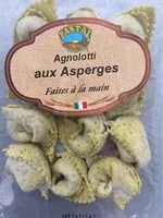 Amount of sugar in Agnolotti aux asperges