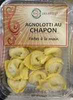 Amount of sugar in Agnolotti au chapon