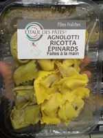 Amount of sugar in Agnolotti ricotta épinards