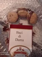 Amount of sugar in Baci di dama Nonna Lucia vaschetta