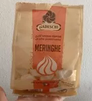 Amount of sugar in Meringhe
