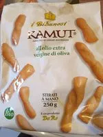 Amount of sugar in Kamut all'olio extra vergine di oliva