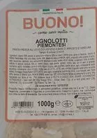 Amount of sugar in Agnolotti piemontesi