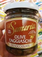 Amount of sugar in Olive taggiasche
