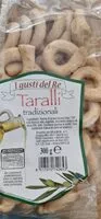 Amount of sugar in Taralli tradizionali