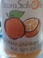 Amount of sugar in Orangen Marmelade