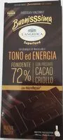 Amount of sugar in Buonisssima cioccolato fondente 72% cacao