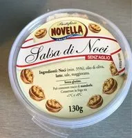 Amount of sugar in Salsa di Noci