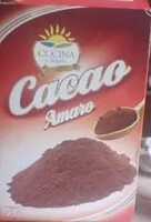 Amount of sugar in Cacao amaro