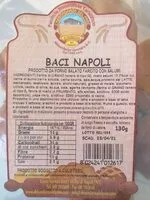 Amount of sugar in Baci napoli
