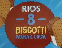 Amount of sugar in Biscotti panna e cacao