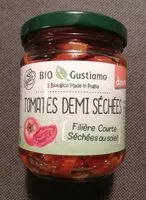 Amount of sugar in Tomates demi séchées
