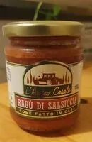 Amount of sugar in Ragù di salsiccia