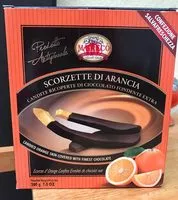 Amount of sugar in Scorzette di arancia ric. di cioccolato