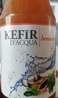 Amount of sugar in Kefir d'acqua