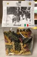 Amount of sugar in Riccioli 5 colores