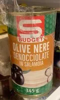 Amount of sugar in Olive nere denocciolate in salamoia
